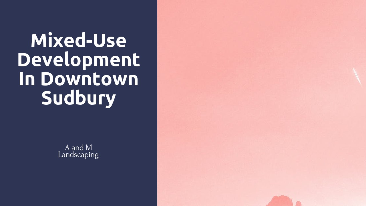 Mixed-Use Development in Downtown Sudbury